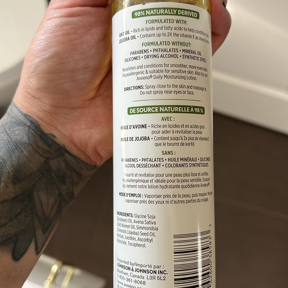 Aveeno oil mist - Picture 2 of 2